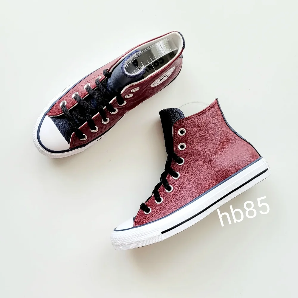 Converse Chuck Taylor All Star HI Team Red Obsidian White Men's 4 Women's 6 - Picture 2 of 6